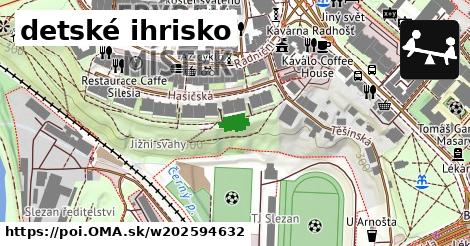 detské ihrisko