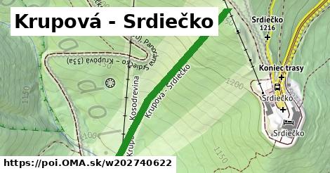 Krupová - Srdiečko