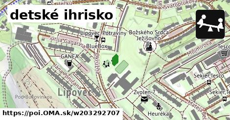 detské ihrisko