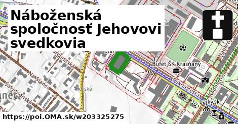 Náboženská spoločnosť Jehovovi svedkovia