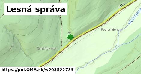 Lesná správa