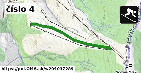 číslo 4
