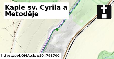 Kaple sv. Cyrila a Metoděje