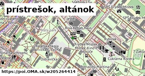 prístrešok, altánok