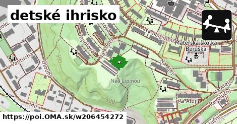 detské ihrisko