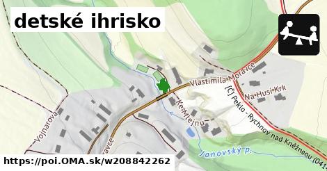 detské ihrisko