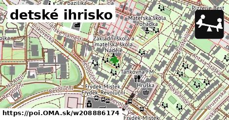 detské ihrisko