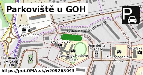 Parkoviště u GOH