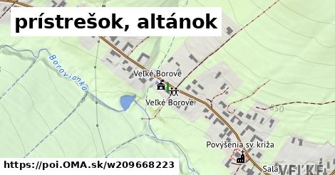 prístrešok, altánok