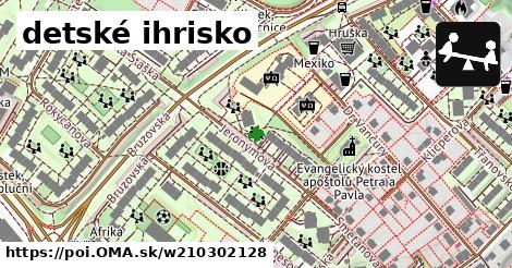 detské ihrisko