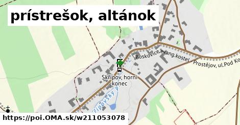 prístrešok, altánok