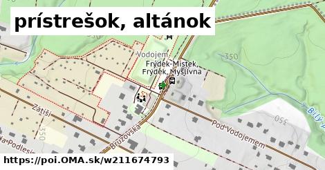 prístrešok, altánok