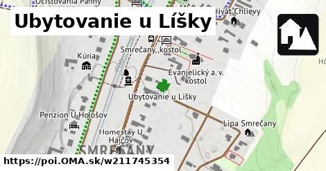 Ubytovanie u Líšky