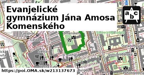 Evanjelické gymnázium Jána Amosa Komenského