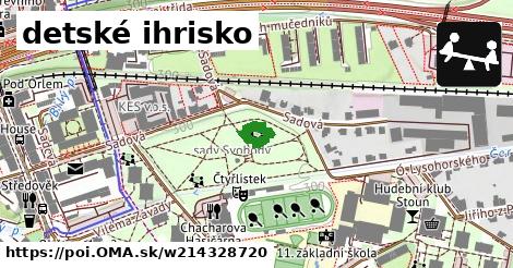 detské ihrisko