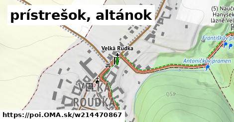 prístrešok, altánok