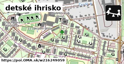 detské ihrisko