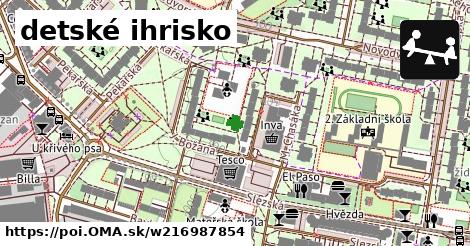 detské ihrisko