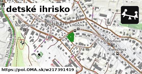 detské ihrisko