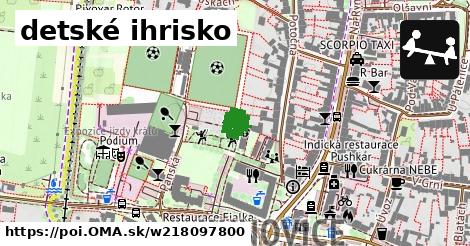 detské ihrisko