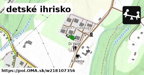 detské ihrisko