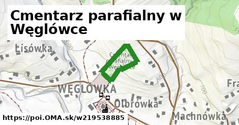 Cmentarz parafialny w Węglówce