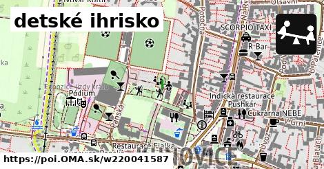 detské ihrisko