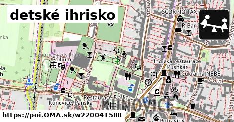 detské ihrisko