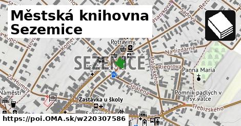 Městská knihovna Sezemice