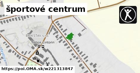 športové centrum