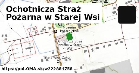 Ochotnicza Straż Pożarna w Starej Wsi