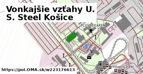 Vonkajšie vzťahy U. S. Steel Košice