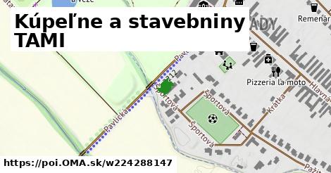 Kúpeľne a stavebniny TAMI