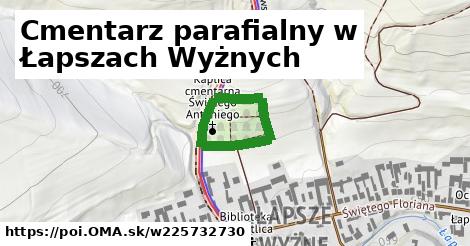 Cmentarz parafialny w Łapszach Wyżnych