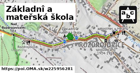 Základnî a mateřská škola