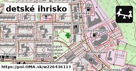 detské ihrisko