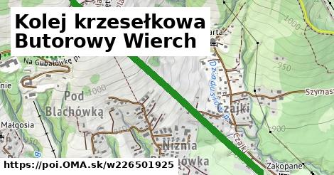 Kolej krzesełkowa Butorowy Wierch