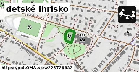 detské ihrisko