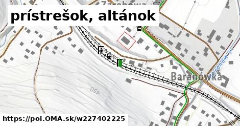 prístrešok, altánok