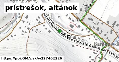 prístrešok, altánok