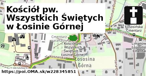 Kościół pw. Wszystkich Świętych w Łosinie Górnej