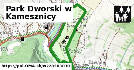 Park Dworski w Kamesznicy