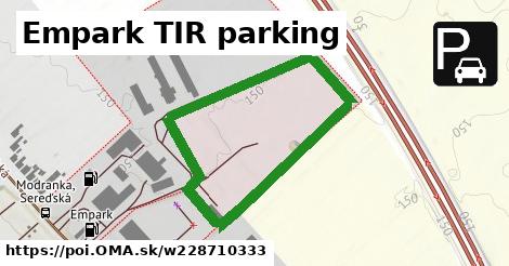 Empark TIR parking