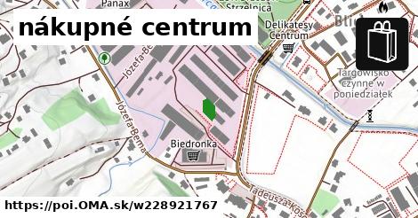 nákupné centrum