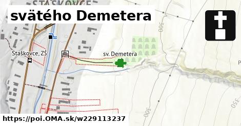 svätého Demetera