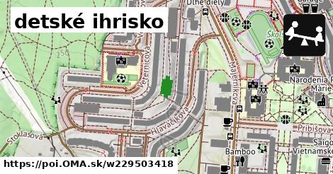 detské ihrisko