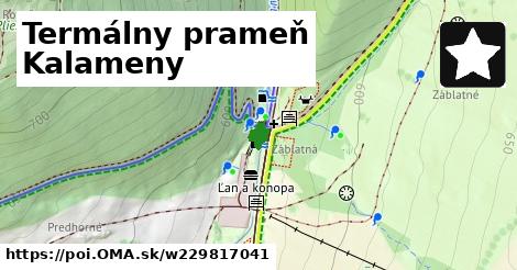 Termálny prameň Kalameny