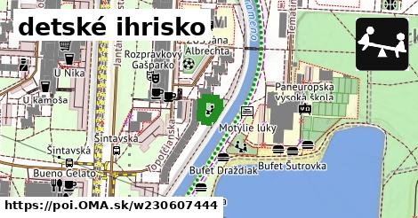 detské ihrisko