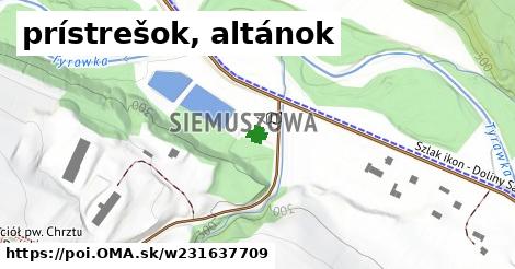 prístrešok, altánok