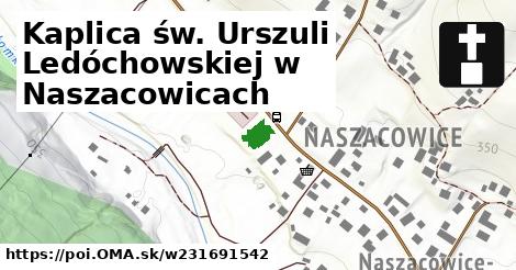 Kaplica św. Urszuli Ledóchowskiej w Naszacowicach